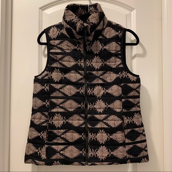 Entro Women’s Aztec Zip Up Vest - Medium - Picture 5 of 7